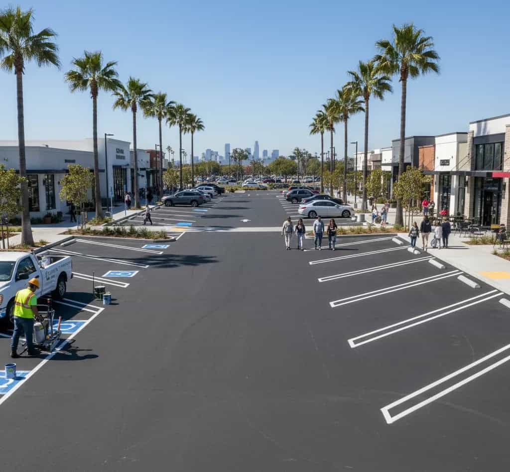 How Parking Lot Striping Improves Customer Experience 3